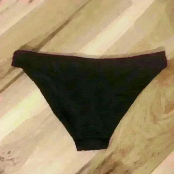 H&M black scallop print bikini bottom size 12 - Picture 4 of 4